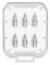 ESSAGER 6-PACK Ersättning Pennspets Apple Pen 1/2/Pro Transparent