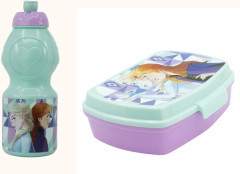 Lunch box and water bottle Disney Frozen