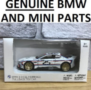 GENUINE BMW M 30 CSL Pull Back 1:41 Model Car Boxed 80425A51996 Gift Toy 31A3 Brand New