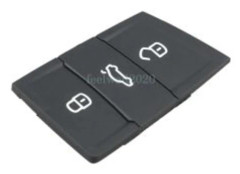 3Button Key Fob Rubber Pad for VW Golf MK7 Passat Tiguan Seat Leon Skoda Octavia