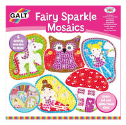 Fairy Sparkle Mosaics Childrens Glitter Mosaic Set Arts and Crafts Kit for Kids Brand New