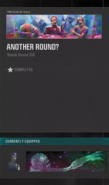 10TH IN THE WORLD PLAYER ROUND 100 CARRY GET DARK OPS CALLING CARD NOW Brand New