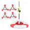 Microfiber Mop Head 2 in 1 Replacement Mop Head Triangular Mop Head Mop Head -4 pcs-