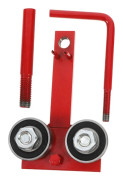 Universal tool for closing the rail on chainsaw bars, made of alloy steel