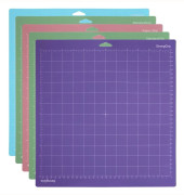 5-pack skärmattor för Maker 3/Maker/Explore 3/Air 2/Air/One (12x12 tum) Quiltade Cricket-mattor
