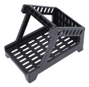 Label Holder Thermal Label Holder for Rolls and Folded Labels Direct Label Holder Desktop Accessory A
