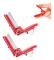 2-piece Mini Harvesting Tool | Garden Harvesting Tool Separator for Trimming Pruning, Stainless Steel Clipper for Plant Pruning, 1 Pair