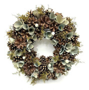 Christmas Wreath, Green, Decorations for Wedding Party, Living Room, Dining Table, Wardrobe, Home Decor