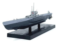 1/350 Scale Alloy German U552 Submarine U-boat Military Model Toy Gift For kId Brand New