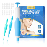 Skin Tag Remover, Double-Ended Pen Set, Portable, Convenient, Manual for Fingers, Arms, Feet, Neck-FO-