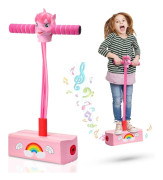 Pink unicorn Pogo Jumper for Kids ages 5-12, Safe & Durable Indoors or Outdoor Brand New