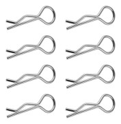 Bronto Kroppsklämma - 8x medium silver