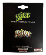 Genesis Pin Badge: Orange Classic Logo