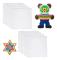 8 Pcs 145x145cm Beads Board 26mm Large Square Bead Boards Light Interlocking Brand New