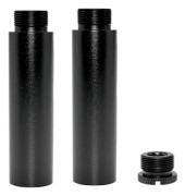 5/8\" hona till 5/8\" hane mikrofonförlängningsrör för skrivbordsstativ armstativ mikrofonstativ förlängningsrör mikrofonstativ förlängning Black B