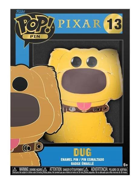 Funko Disney Up POP Enamel Pins Dug Group 10 cm Brand New