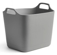 Flexi Square Tub Strong Plastic Basket home Indoor Laundry Garden Feed Toys 25L Brand New