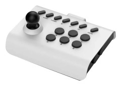 New Arcade Fighting Stick Joystick For Switch Serie S/X 360 Switch Pc Efficient White / Black