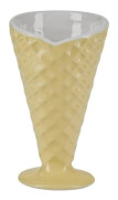 Glassbägare GUL