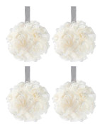 4 stora badbomber, halkfria badbomber, vackra friktionsbadbomber, bubbelbadbomber
