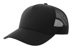 Atlantis Headwear Unisex Vuxen Rapper Jersey-S 5 Paneler Återvunnen Black One Size