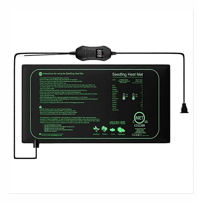 50W heating mat for plants with thermostat EU plug