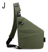 Stöldskyddande reseväska Stöldskyddande väska Ultratunn axelväska Crossbody reseväska - Perfekt