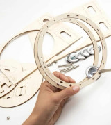 Diy Tambourine Game or Toy Kikkerland Brand New