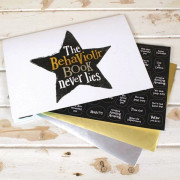 The Bright Side Daily Children Behaviour Reward Chart Book Star Stickers Brand New