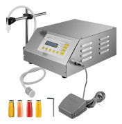30W 5-3500ml kvantitativ 3,2 L/min hög precision pneumatisk digital vätskepåfyllningsmaskin, automatisk och manuell kontroll