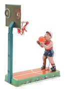 Clockwork Score Toy Basketball Player Toy Vintage Tin Wind Up Toy For Collection Brand New