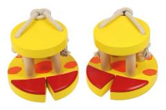 Bigjigs Toys Wooden Giraffe Footwalkers Walker Stilts Brand New