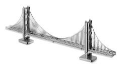 3D Metal Model Puzzle Golden Gate Bridge Laser Cut Steel Model Kit DIY Toys Brand New