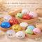 Glitter Dumpling, Glitter Dumpling Squishy with Box, Dumpling Sensory Squeeze Toy for Stress Relief