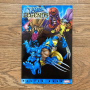 X-Men Legends Poster Book Marvel Legends #0 Marvel 2003 Marvel Comics figure Brand New