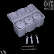 ONYX MODEL KITS 1:6 1/6 S-Mine/Bouncing Betty(x3) Box(x1) WW2 WWII Brand New