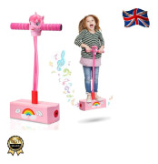 Interactive Unicorn Pogo Jumper for Girls 3-12 Enjoyable Indoor/Outdoor Fun Brand New
