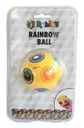 Rubiks Rainbow Ball Fidget Toy For Kids Children or Adults Yellow Brand New