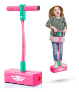 Toyzey Foam Pogo Stick for Boys Girls Five Times Stretch Safe and Fun Gifts f Brand New
