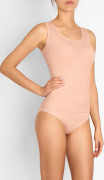 Damtopp beige ribbad termoaktiv Poupee Marilyn M