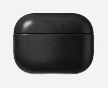Fodral - Nomad - Modernt läder - Äkta läder - Svart - Kompatibla AirPods Pro 2