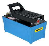 Luft-hydraulisk fotpump, 31x21x19 cm, Blå, Metallkonstruktion
