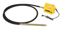 Betongvibrator, 2300W effekt, 220V spänning, 4m vibrationsstav längd, 3.8cm diameter, 18000r/min tomgångshastighet