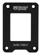 Thermal Grizzly CPU Contact Frame, Uppgraderingssats för ram, Akrylnitrilbutadienstyren (ABS), Svart, LGA 1700, 51 mm, 71 mm