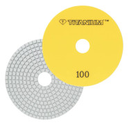 Diamantblad för slipning och polering av gresplattor 125 mm korn 100 TITANIUM
