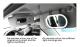 Universal LED Car Makeup Mirror with Touch Control Switch Sun Visor Mirror Interior Accessories Sun Visor Mirror Makeup Mirror Set