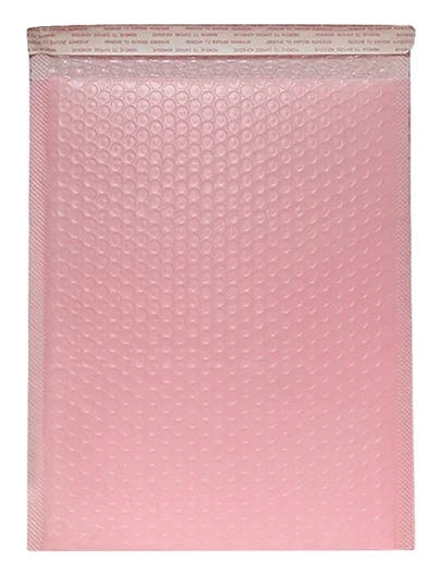 Bubbelkuvert, Självförseglande, Vattentålig Design,18*23cm-a, Rosa-30st