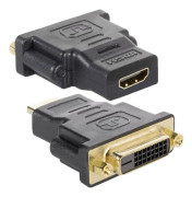 Techly IADAP-HDMI-644, DVI-D, HDMI, Sortera