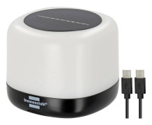Brennenstuhl 1173740009 RGB GL 100 ASR Campinglampa LED 340 lm Uppladdningsbara batteri, solcell 0.41 kg Svart