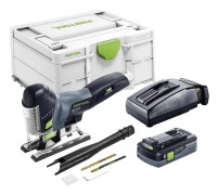 Festool PSC 420 HPC 4,0 EBI-Plus Sticksåg Batteridriven 576525 inkl. 1x batteri, inkl. laddare 18 V 4.00 Ah